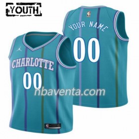 Camiseta Niños Charlotte Hornet Personalizadas Jordan Classic Edition Swingman